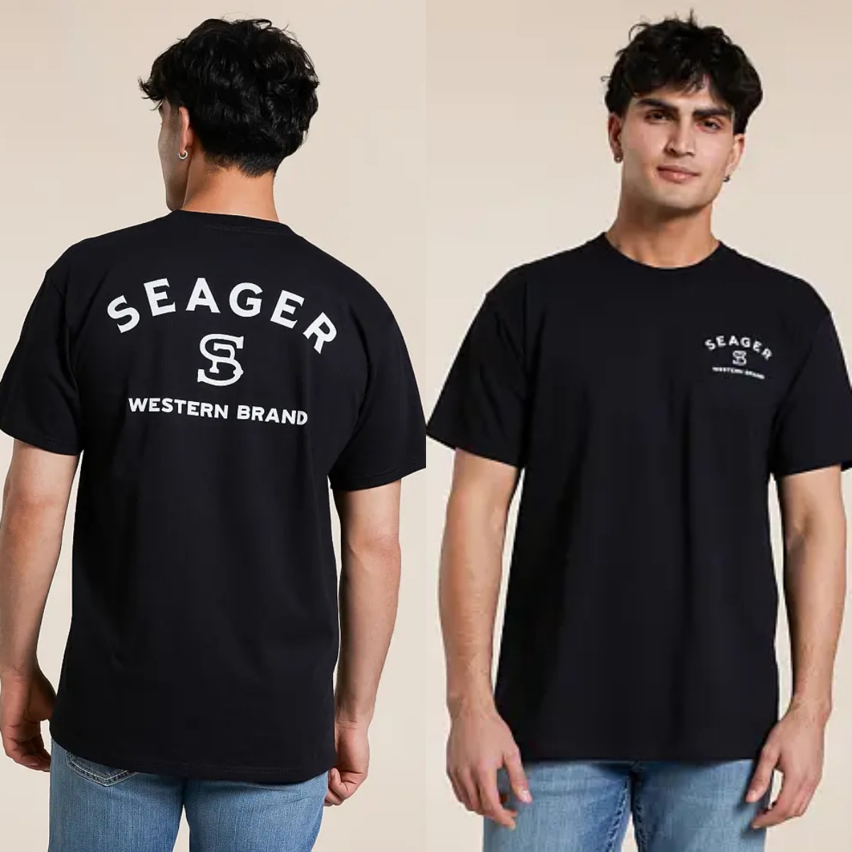 Streetwear Brands Logo - Classic Logo Black Vintage Western West