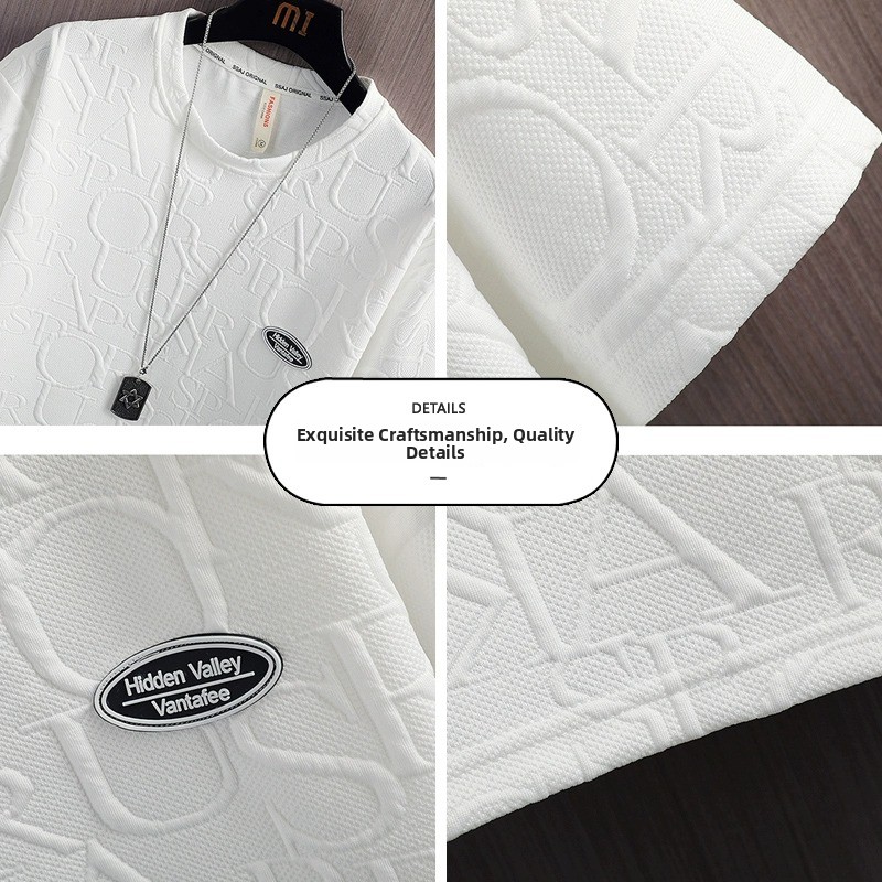 Summer Casual Cotton Short Sle - Streetwear Brand avis et prix