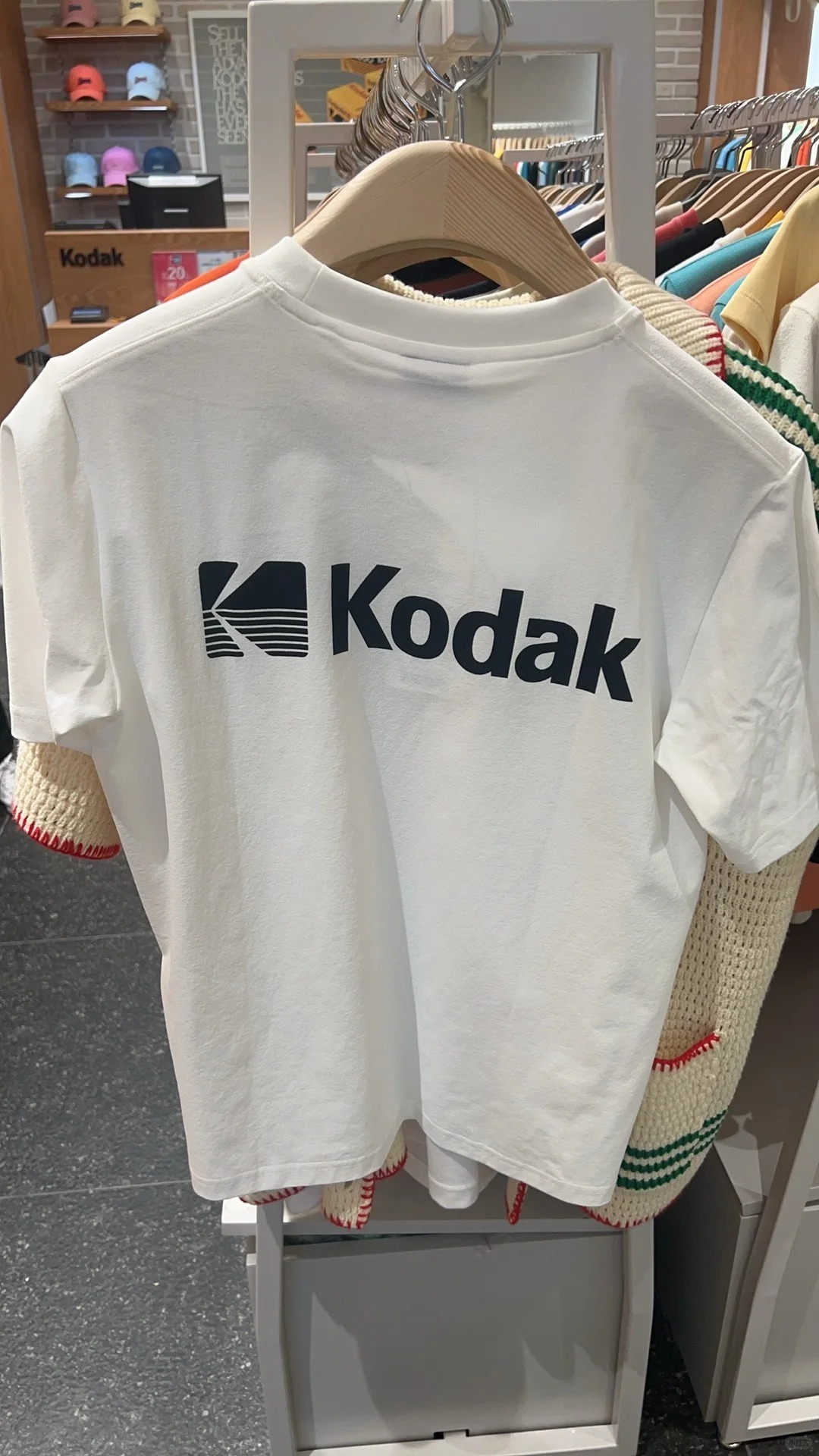 Kodak Unisex Oversized T-Shirt - Streetwear Brands Logo avis et prix