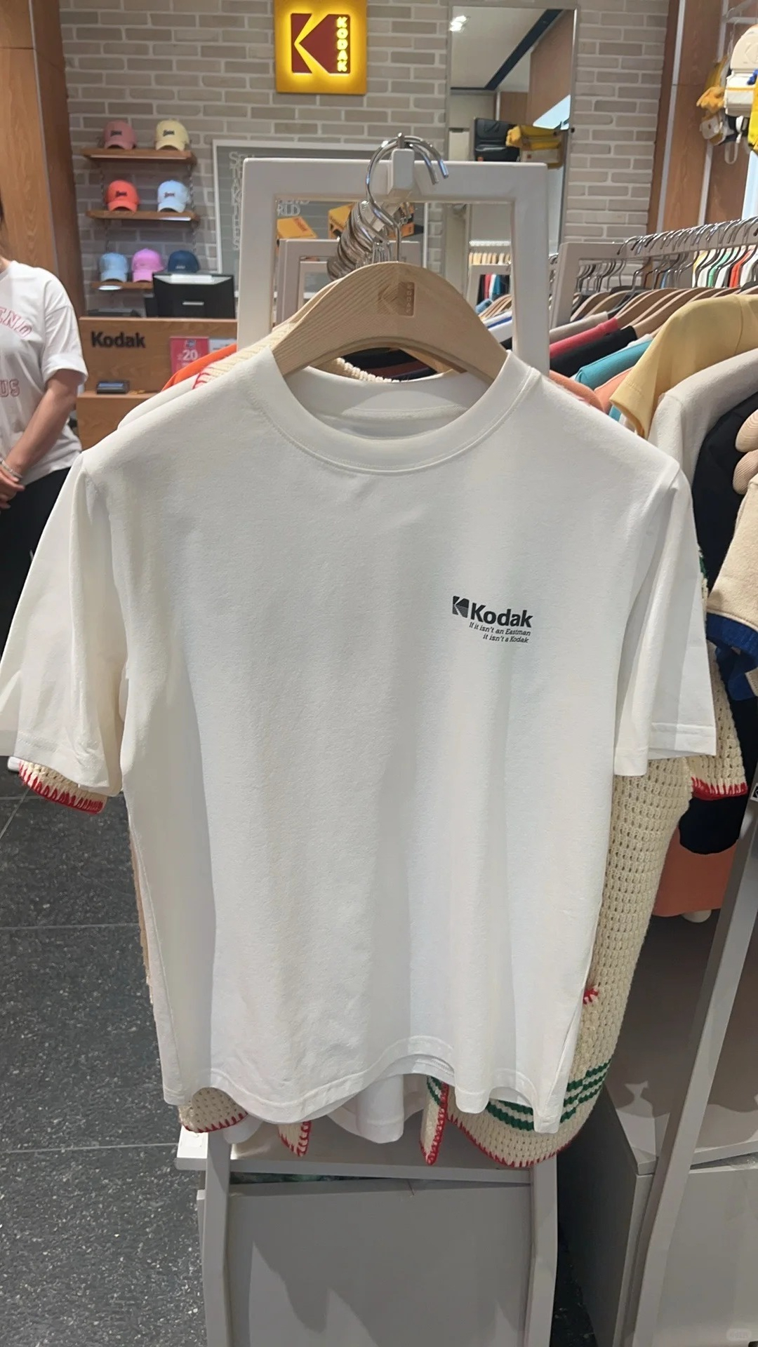 Kodak Unisex Oversized T-Shirt - Streetwear Brands Logo avis et prix
