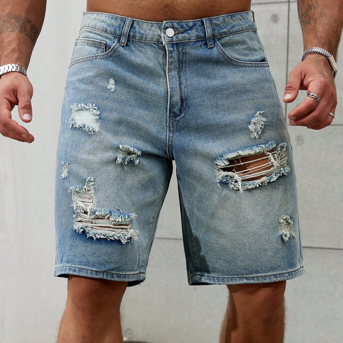 New Fashion Mens Ripped Short  - Streetwear Brand avis et prix