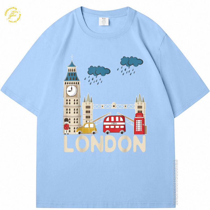 Rainy London Tshirt Cute Souve - Streetwear Brands London avis et prix
