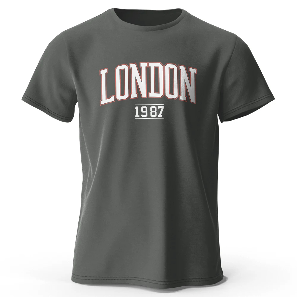 S-4XL Men's London 1987 Vintag - Streetwear Brands London avis et prix