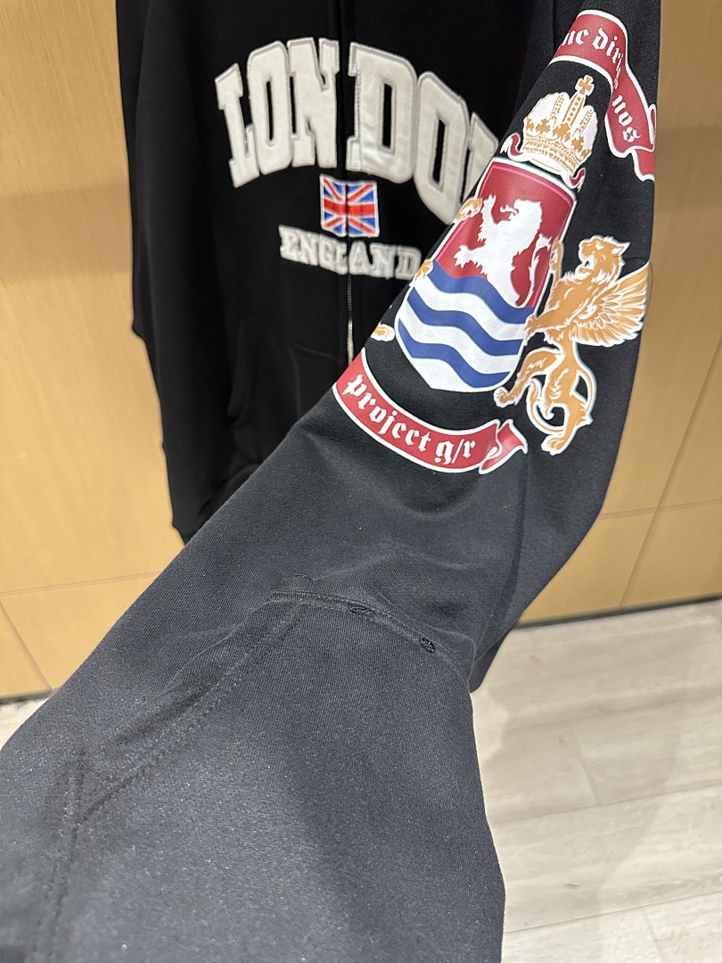 25S Washed Deconstructed Londo - Streetwear Brands London avis et prix